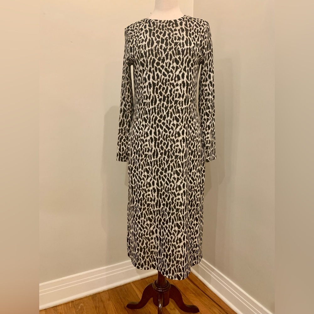 Maxi Black and Tan dress